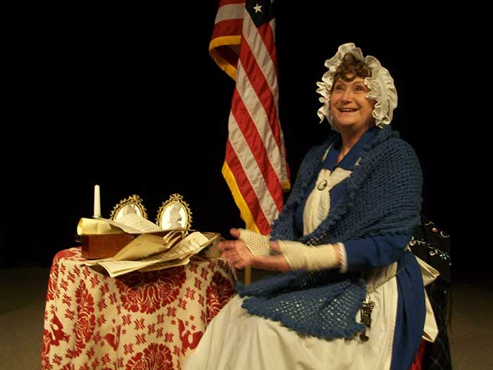 Jessica Michna Portrays Abigail Adams