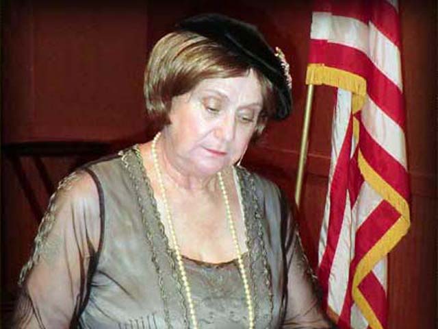 Jessica Michna Portays Former First Lady Edith Galt Wilson