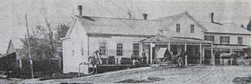Weinrich's Saloon, Store and Cheese Factory Circa 1908