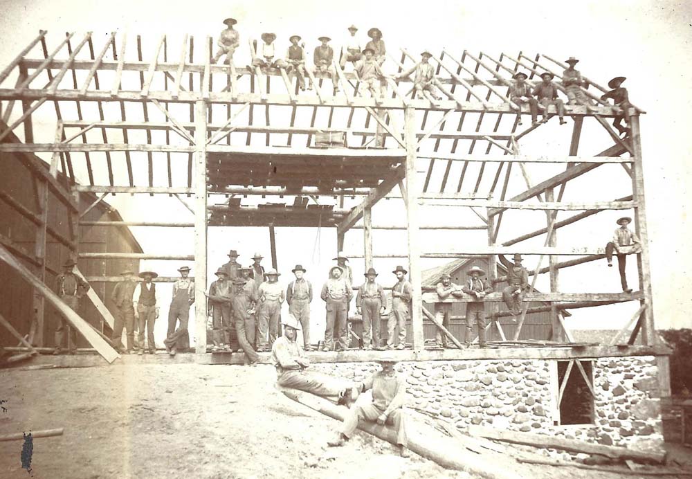 Early 1900s Barn Construction
