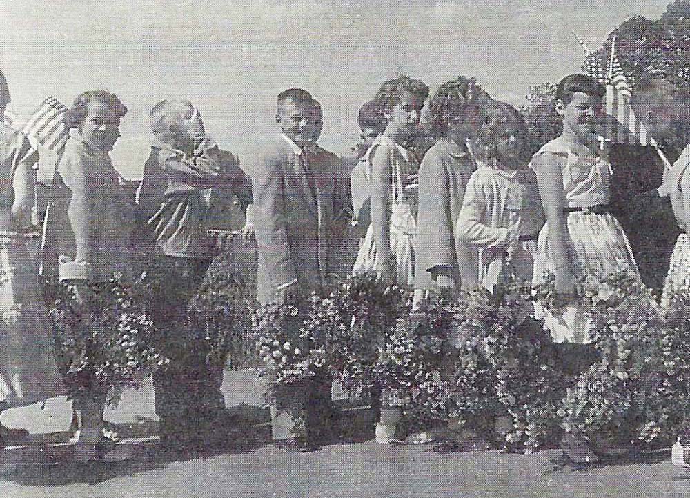 Decoration Day Procession 1955